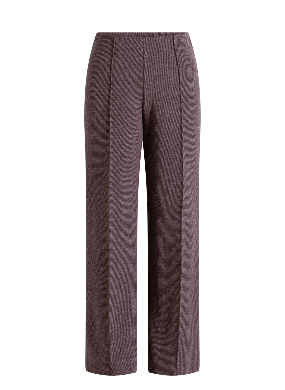 Yest Curve broek bruin gemeleerd model Vadesj brown melange