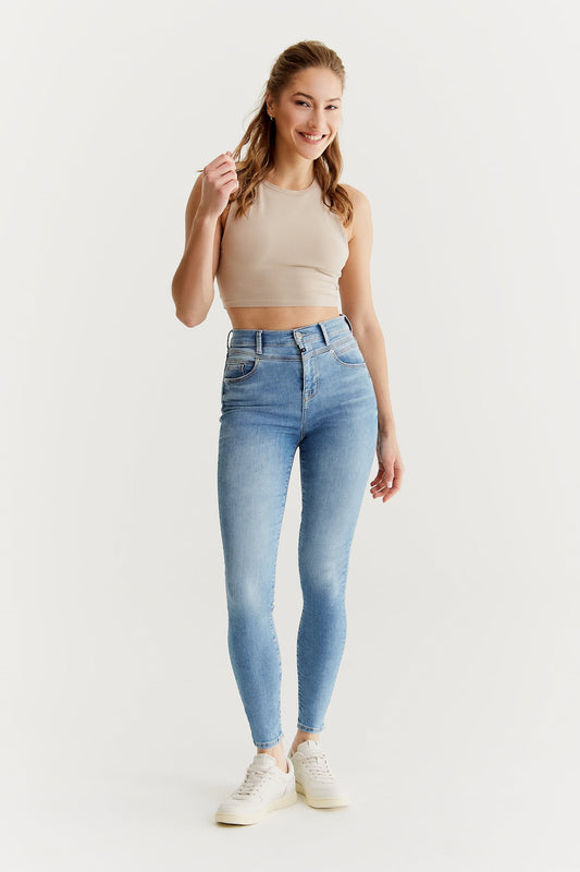 COJ Jeans skinny model Lisa light blue