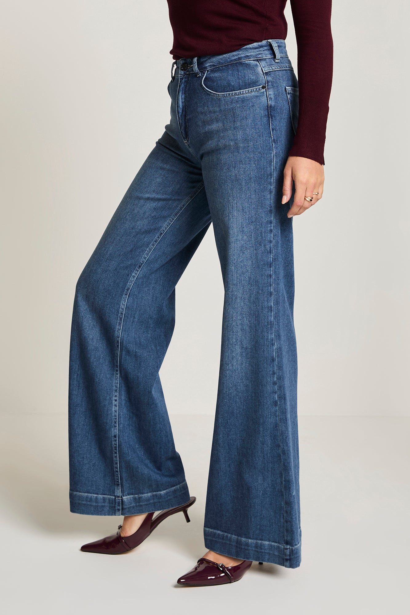 Para Mi jeans blauw Scotty Daily denims smokey indigo FW251.212366