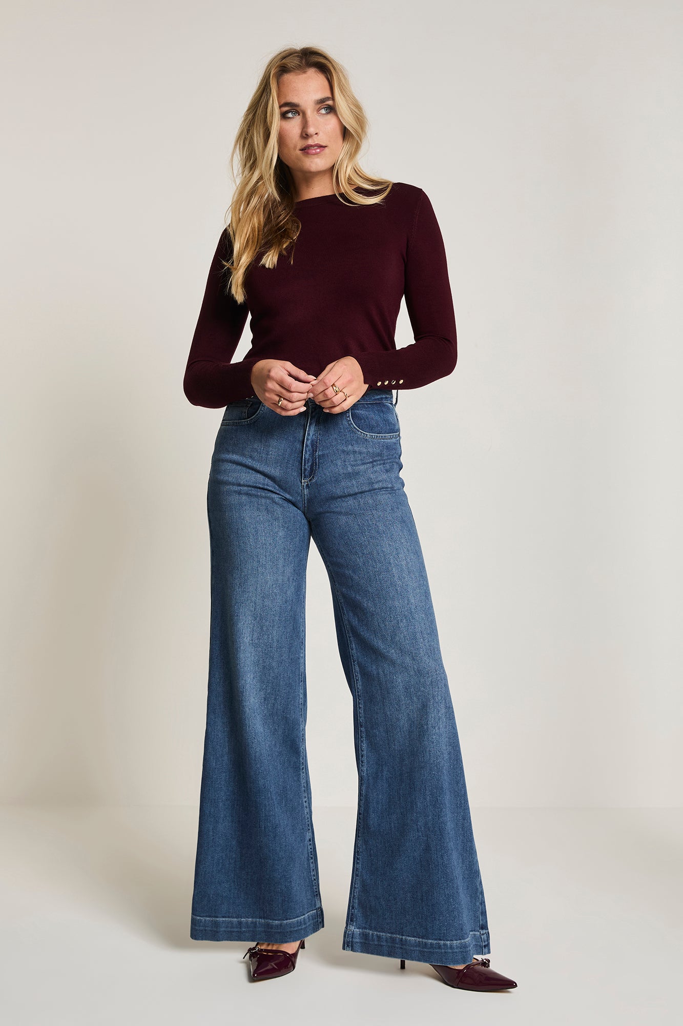 Para Mi jeans blauw Scotty Daily denims smokey indigo FW251.212366