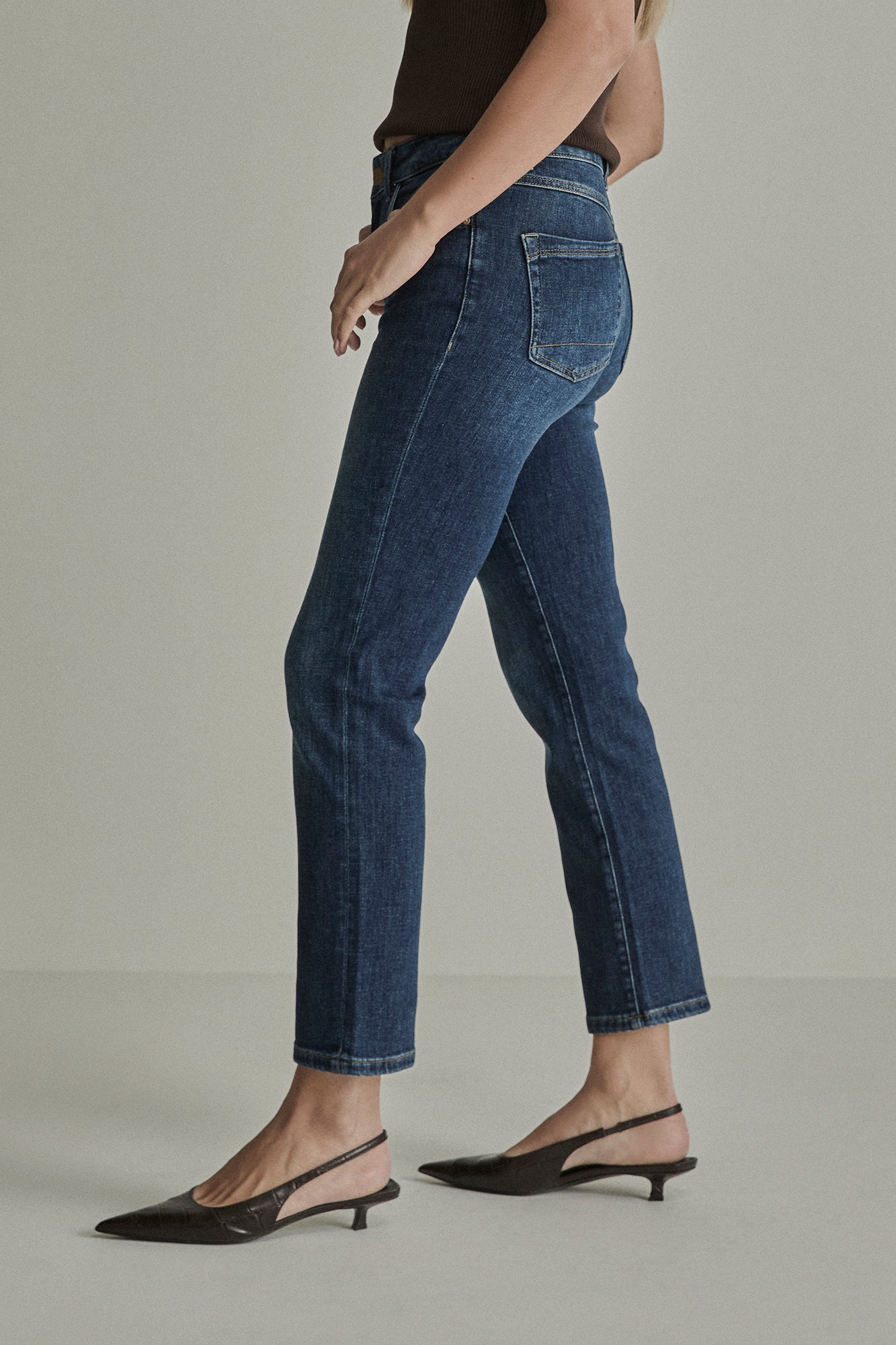 Para Mi jeans blauw slim model Kim drift blue lengte 30
