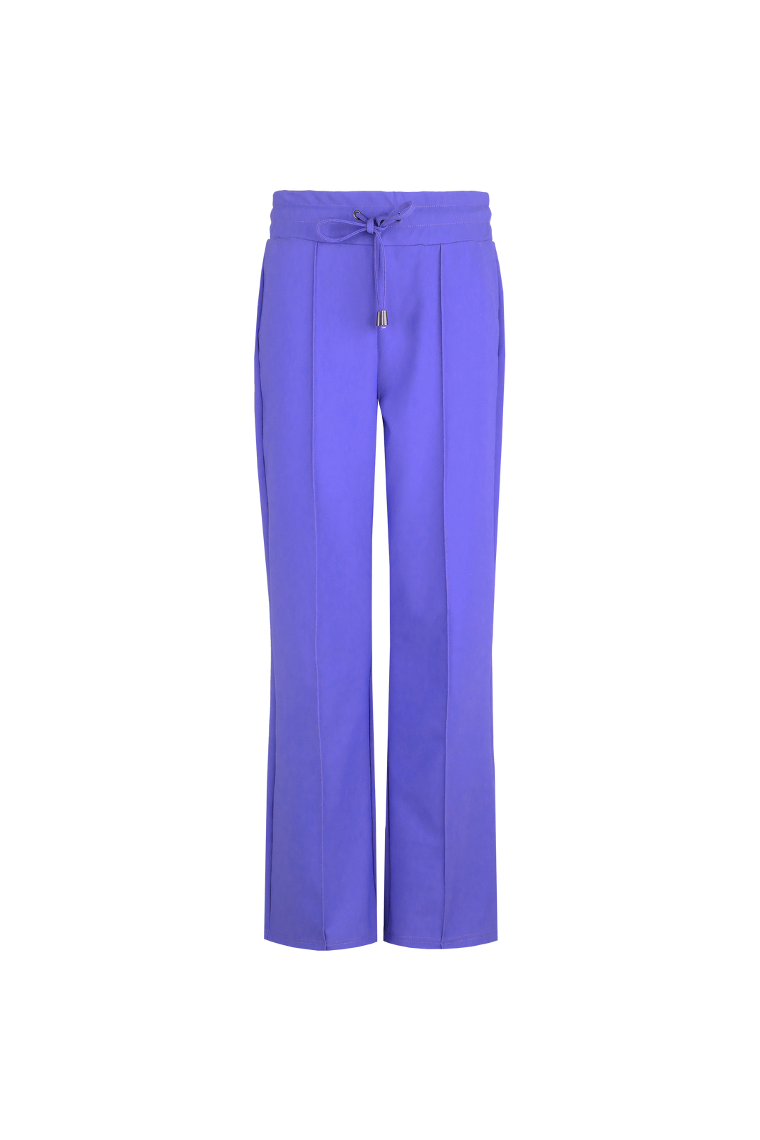 Fluresk broek sem cool purple paars travelstof