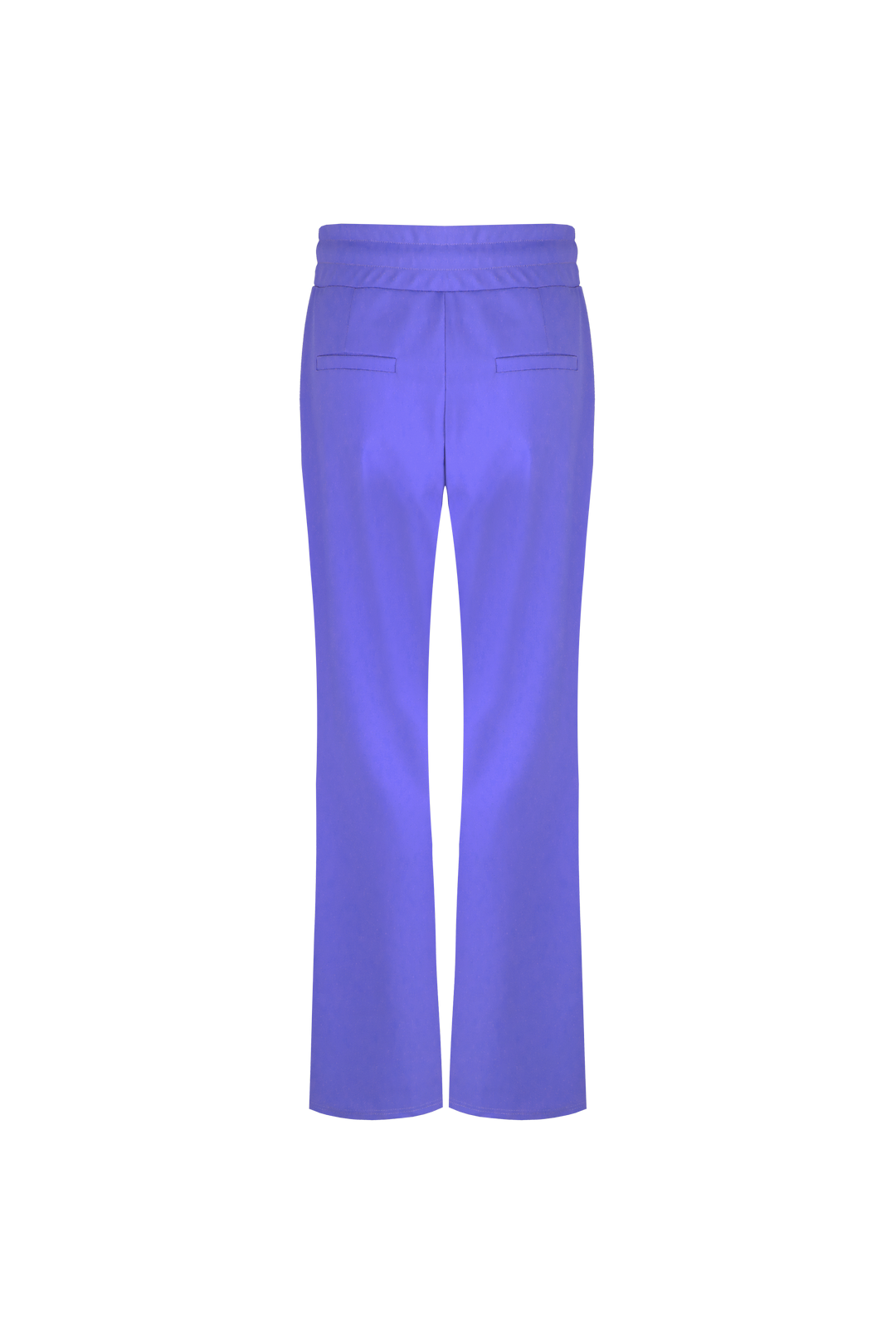 Fluresk broek sem cool purple paars travelstof