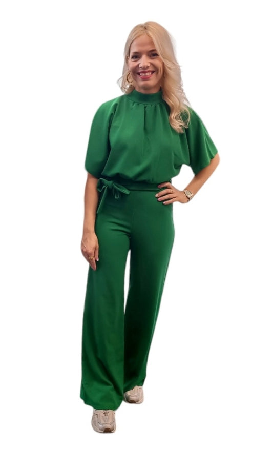 Sisters Point jumpsuit model girl Cactus kleur