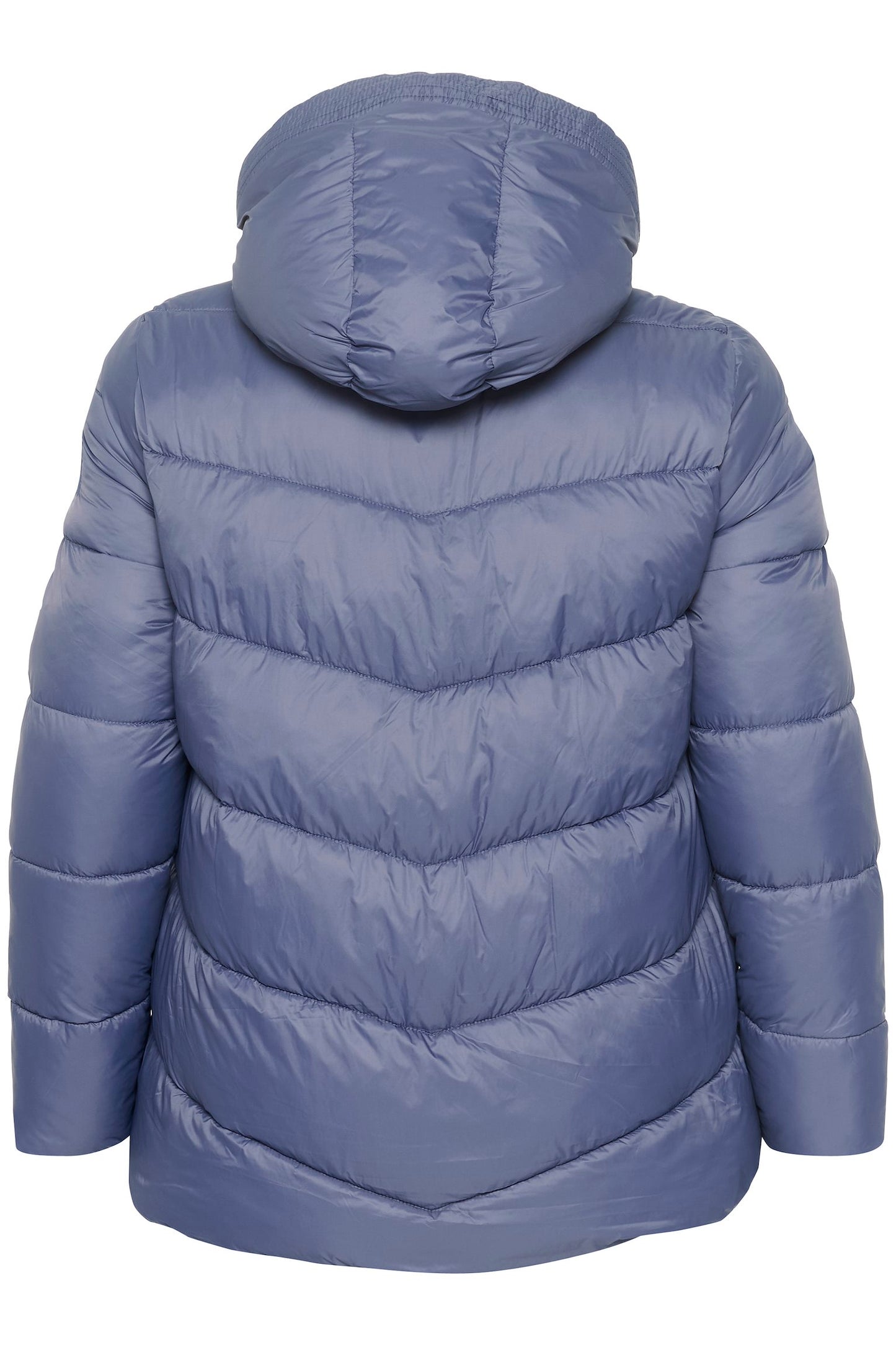 Kaffe Curve jas winter blauw model KcSusanna blue indigo