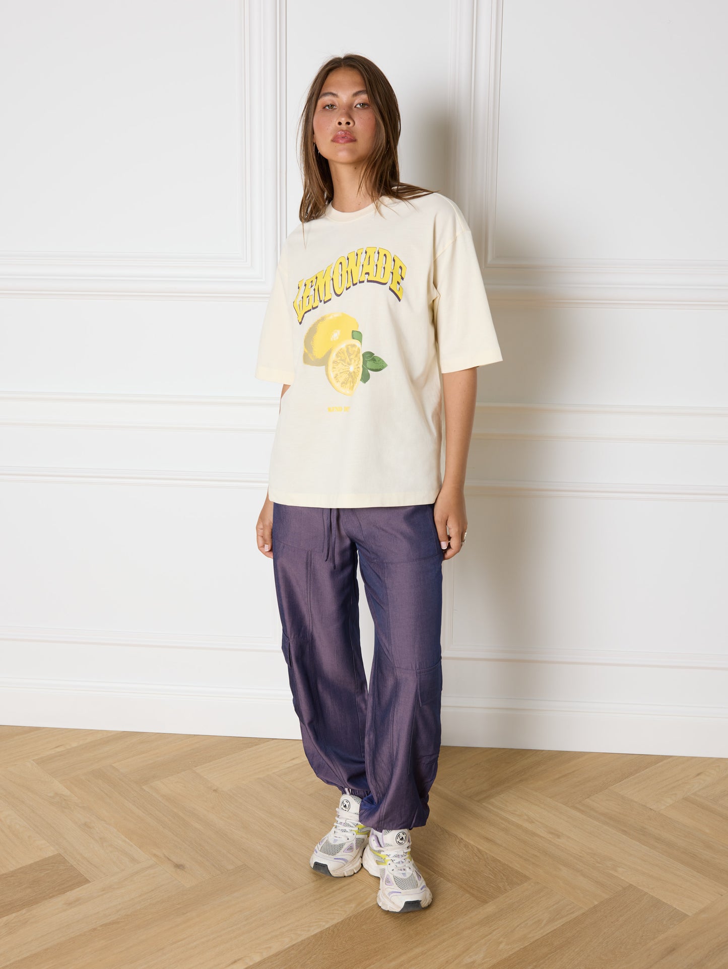 Refined Department T-shirt wit citroen model Bruna