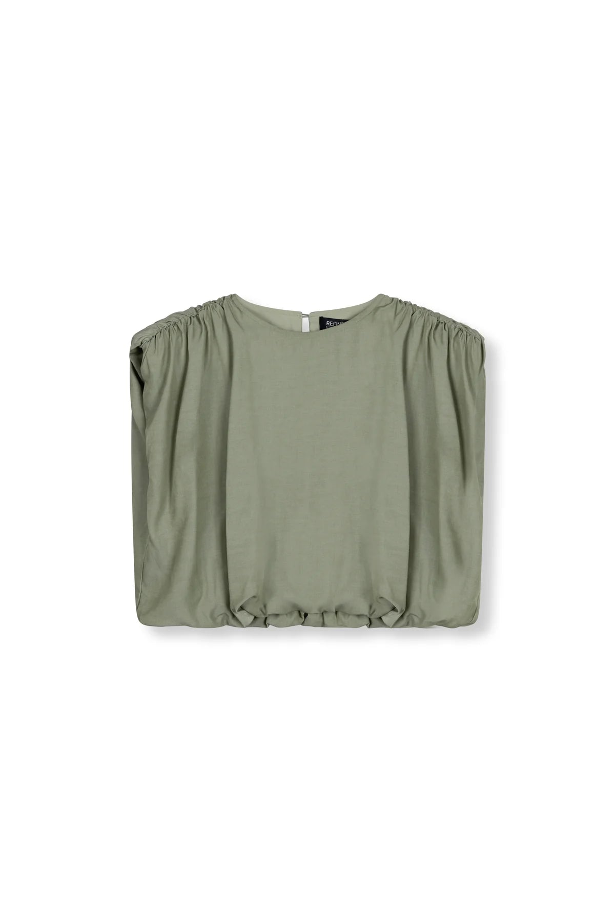 Refined Department blouse groen model Liv top army