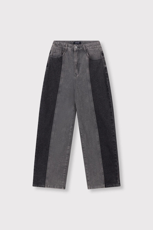 Refined Department jeans barrel balloon fit grijs zwart model Emma Antra