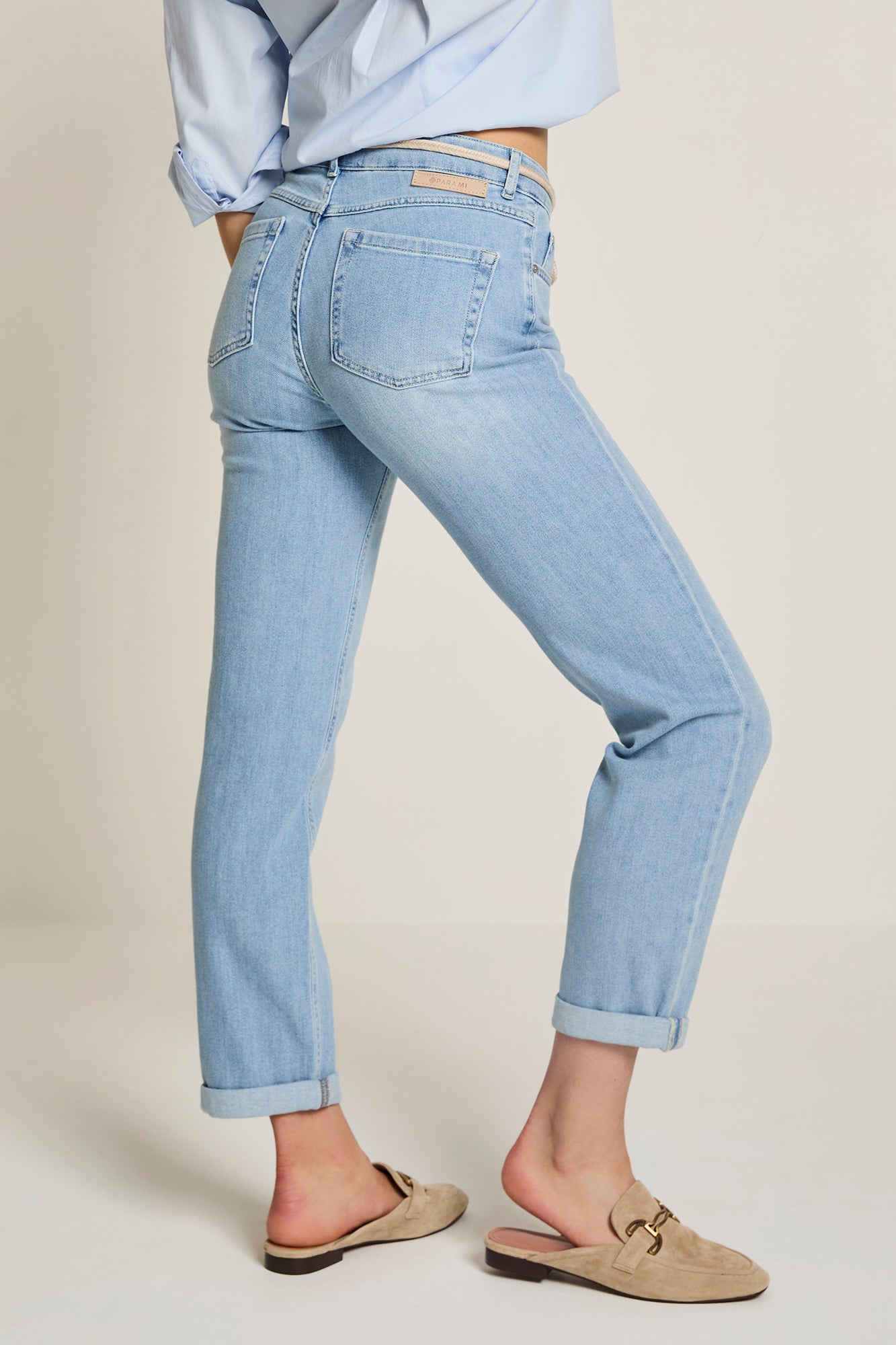 Para Mi jeans Bobby blauw carbon blue lengte 30