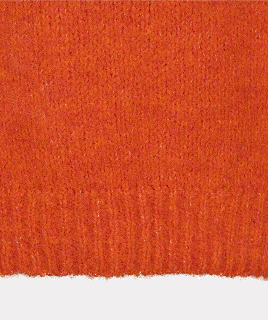 Esqualo trui oranje fire knit