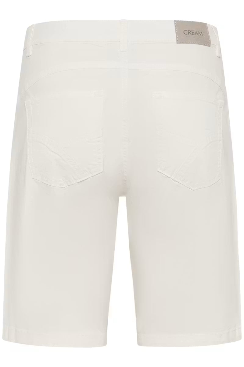 Cream korte broek snow white model CRberta twill shorts coco fit wit