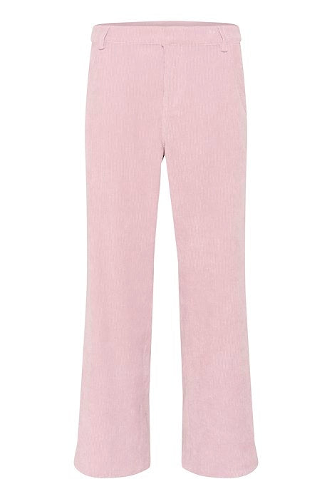 Cream broek rib roze model CrCory pink dawn