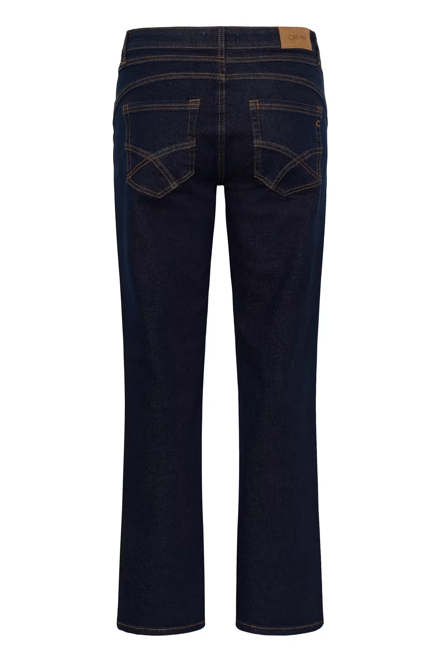 Cream jeans donker blauw model CRlone straight leg cape breton rinse blue