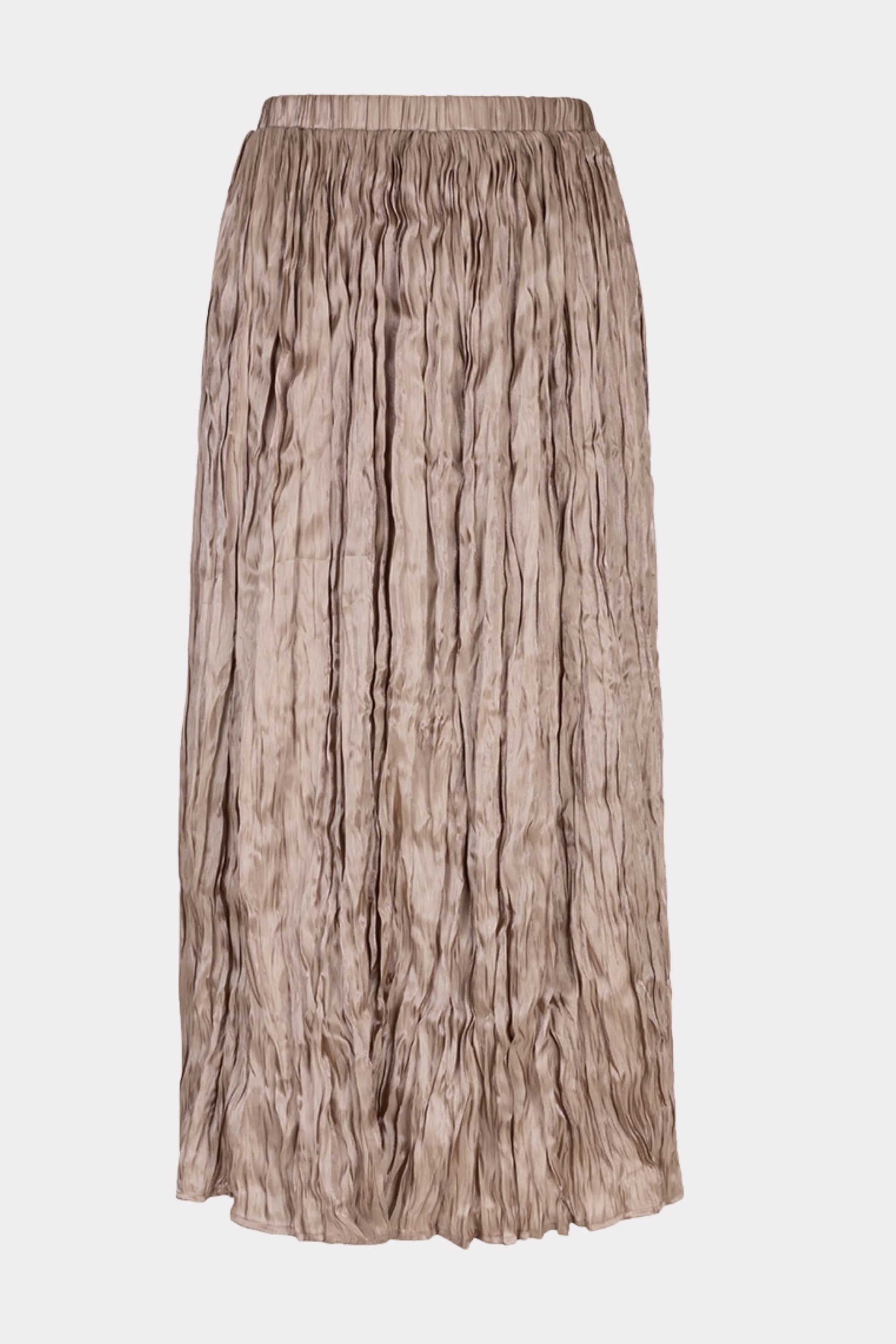 Esqualo rok plisse goud model Changeant taupe F25.28500