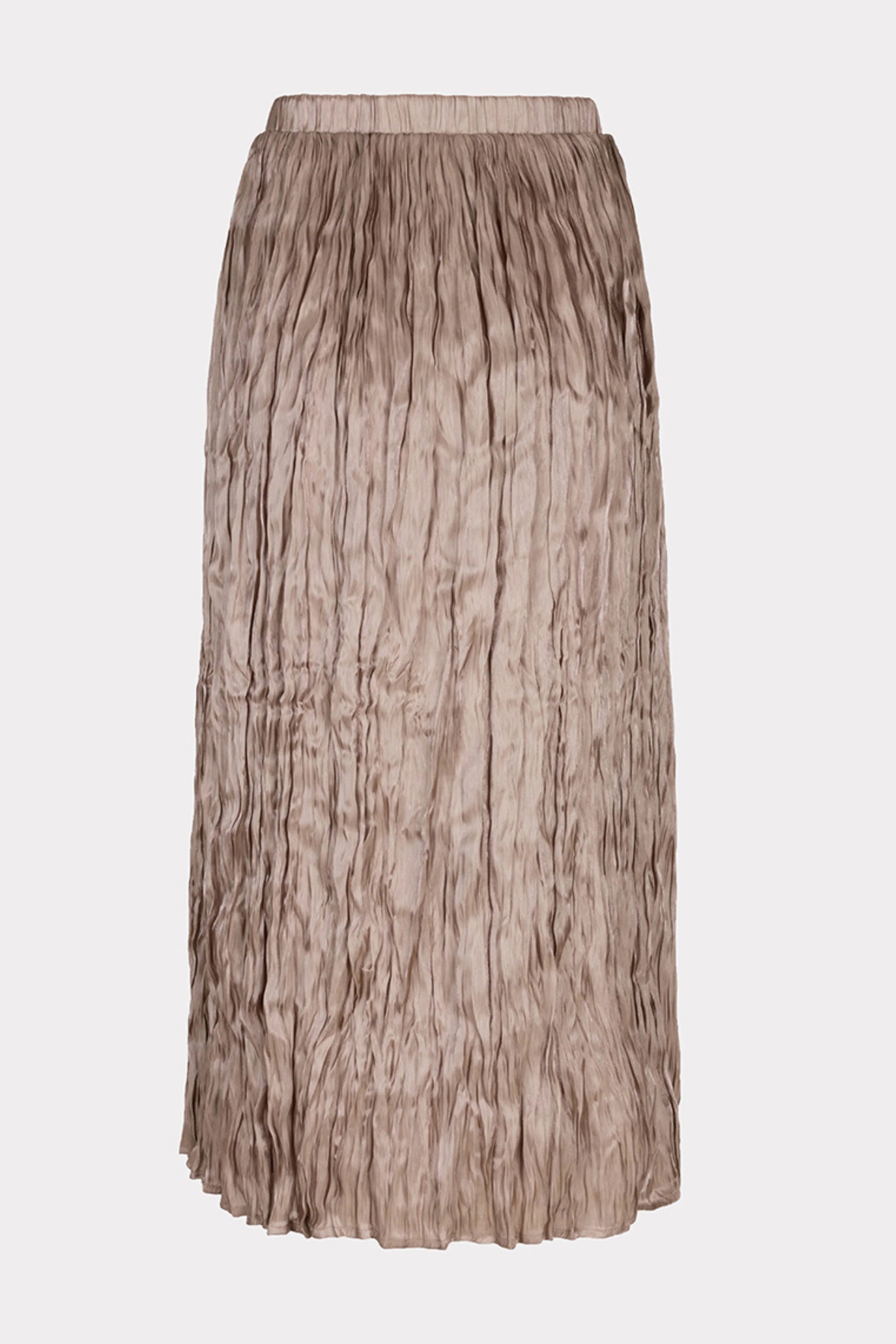Esqualo rok plisse goud model Changeant taupe F25.28500