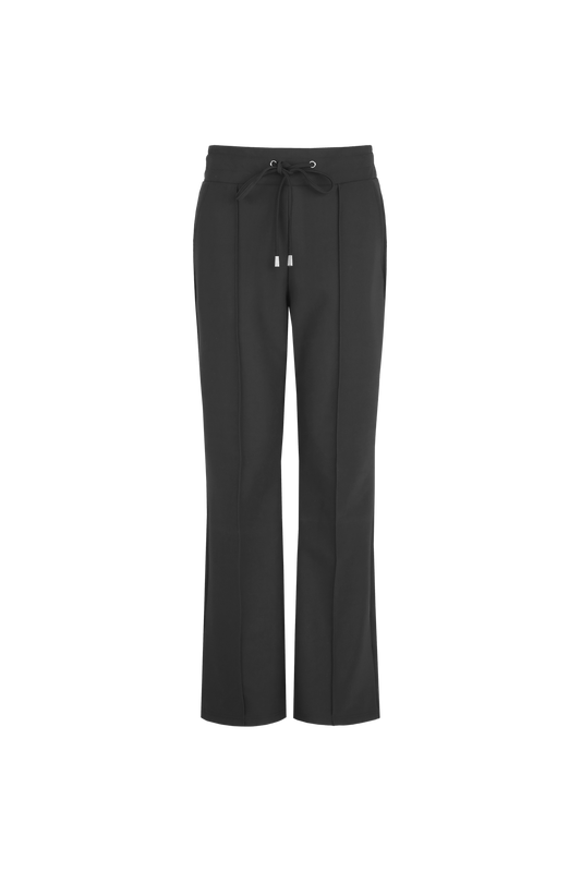 Fluresk broek zwart model Sem travelstof