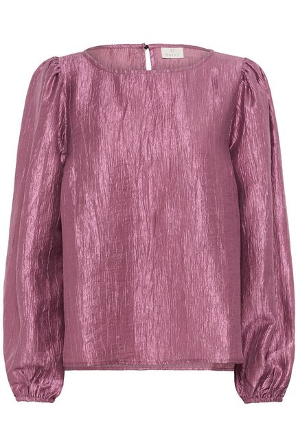 Kaffe paars roze blouse met glansje model KArizz Tulipwood