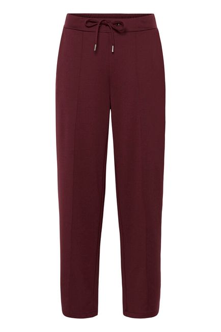 Kaffe broek bordeaux rood recht model KAjenny straight pants windsor wine