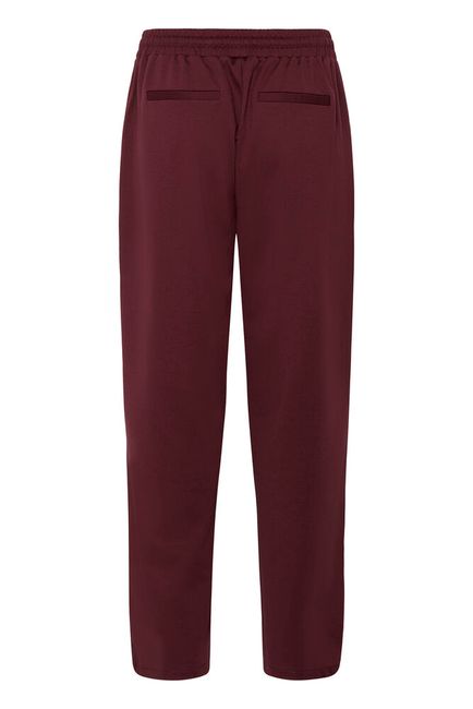 Kaffe broek bordeaux rood recht model KAjenny straight pants windsor wine