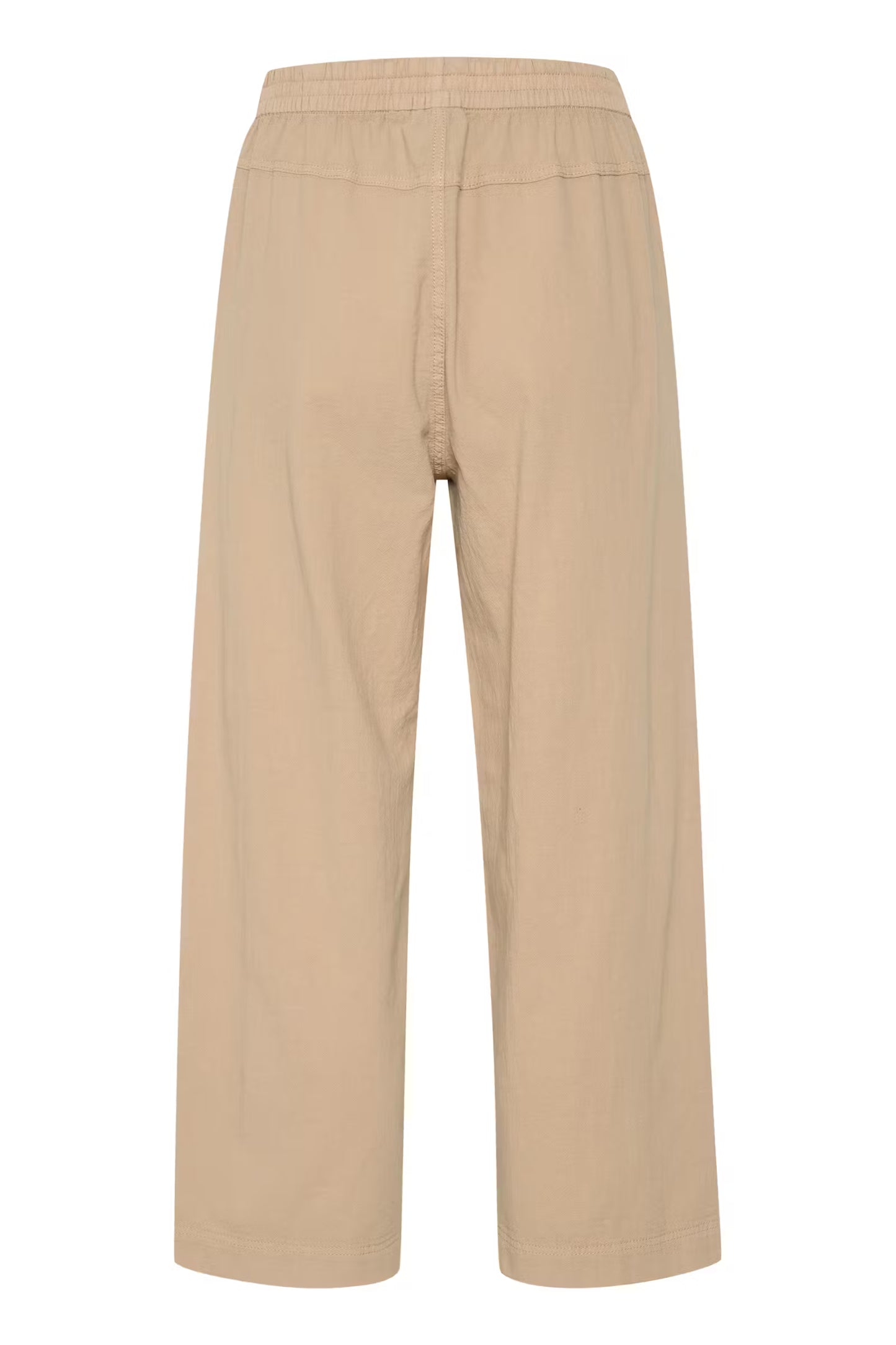 Kaffe broek camel zandkleur model KAnaya culotte pants classic sand