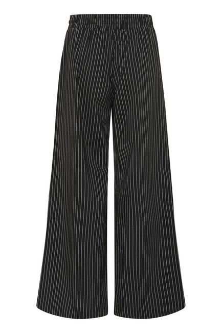 Kaffe broek zwart pinstripe model KAeliana pants black 