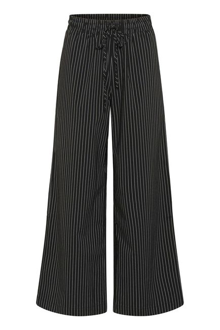 Kaffe broek zwart pinstripe model KAeliana pants black 