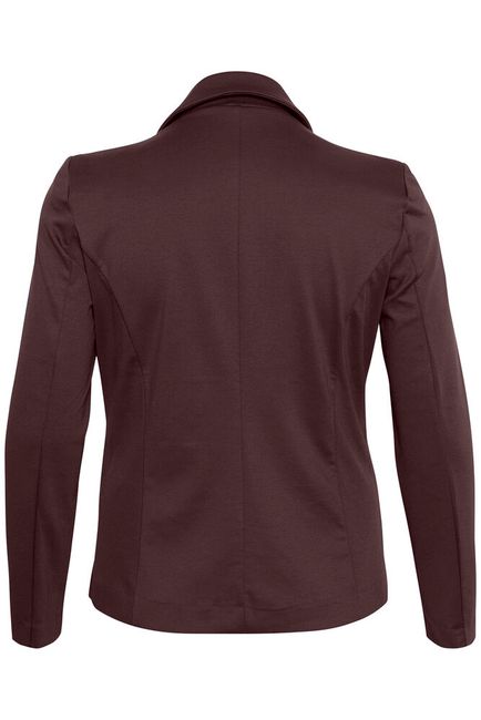 Kaffe Curve blazer kleur fudge bordeaux bruin model KCjenna