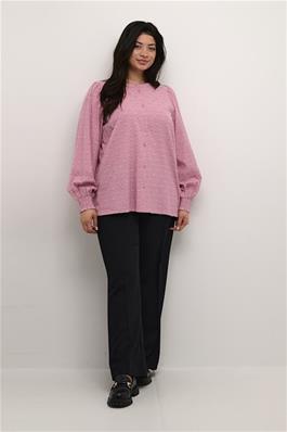 Kaffe Curve blouse roze model KcLouLou