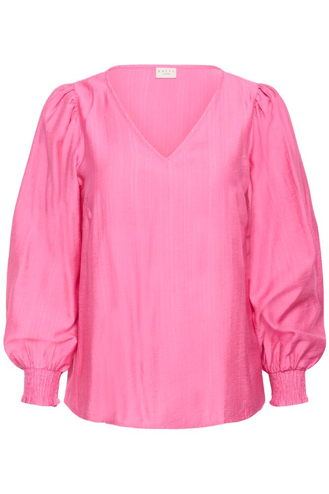 Kaffe Curve blouse roze model KCsofia power pink