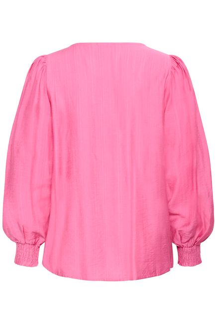 Kaffe Curve blouse roze model KCsofia power pink