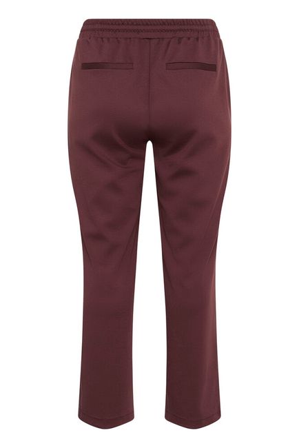 Kaffe Curve broek fudge kleur model KCjenna straight pants pantalon