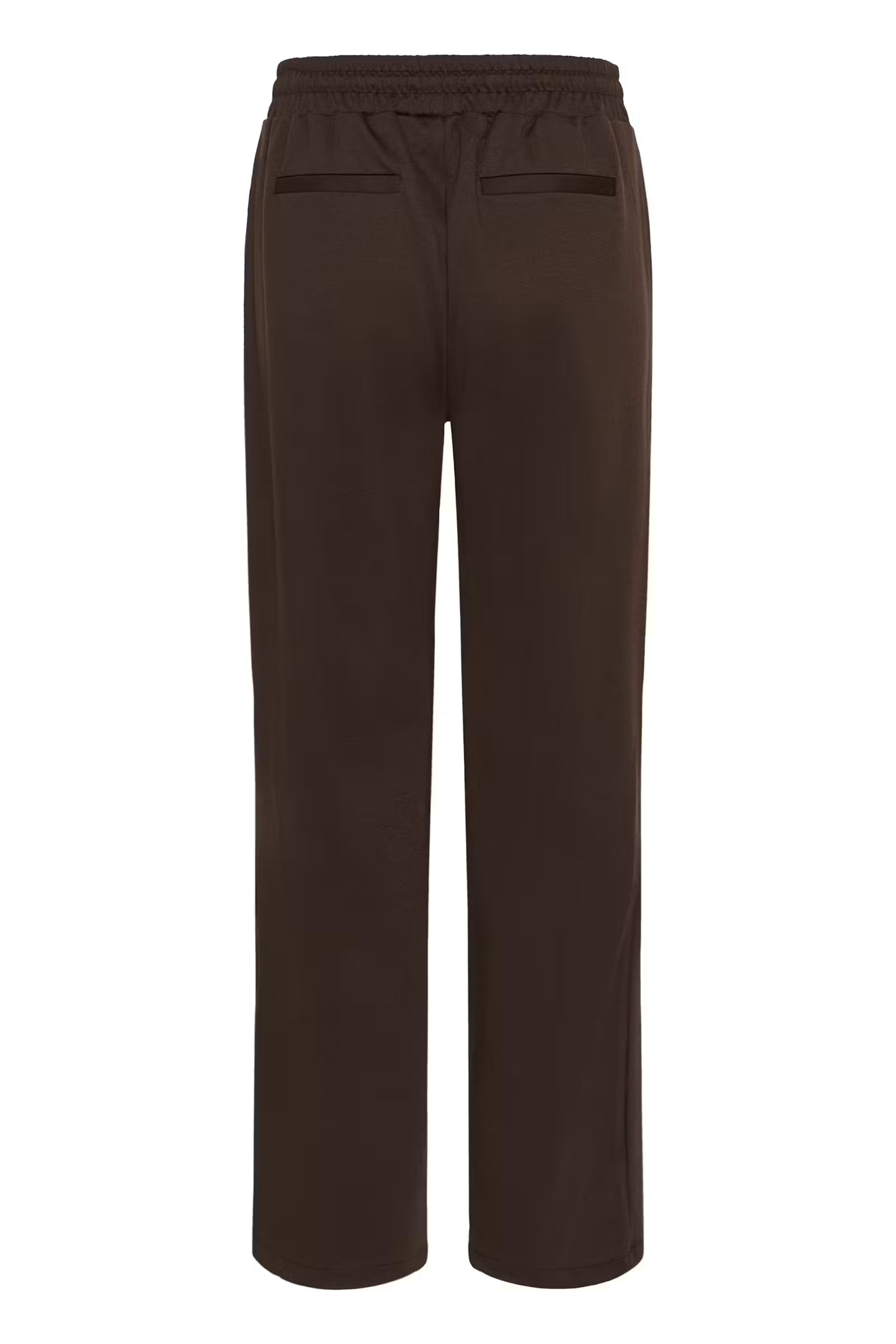 Kaffe broek donker bruin model KAjenny straight pants coffee bean