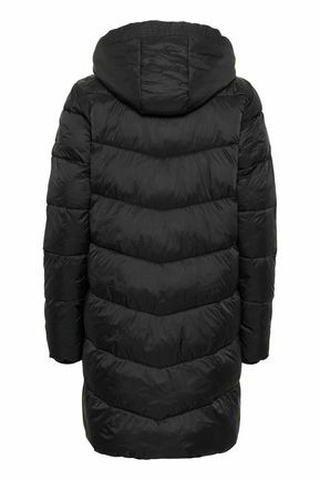 Kaffe jas zwart gewatteerd model KaSusanne black deep