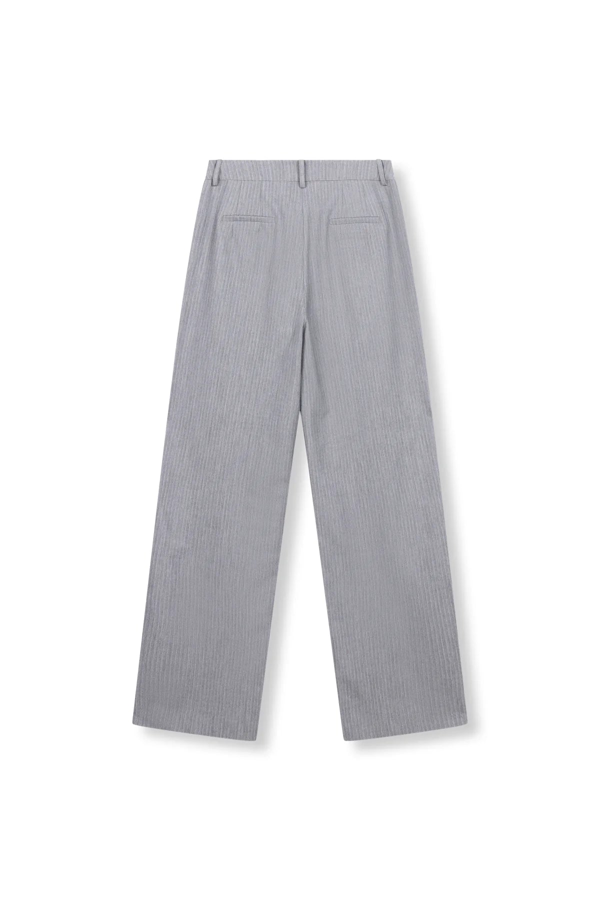 Refined Department pantalon grijs met pinstripe en lurex draad model Kalea pants