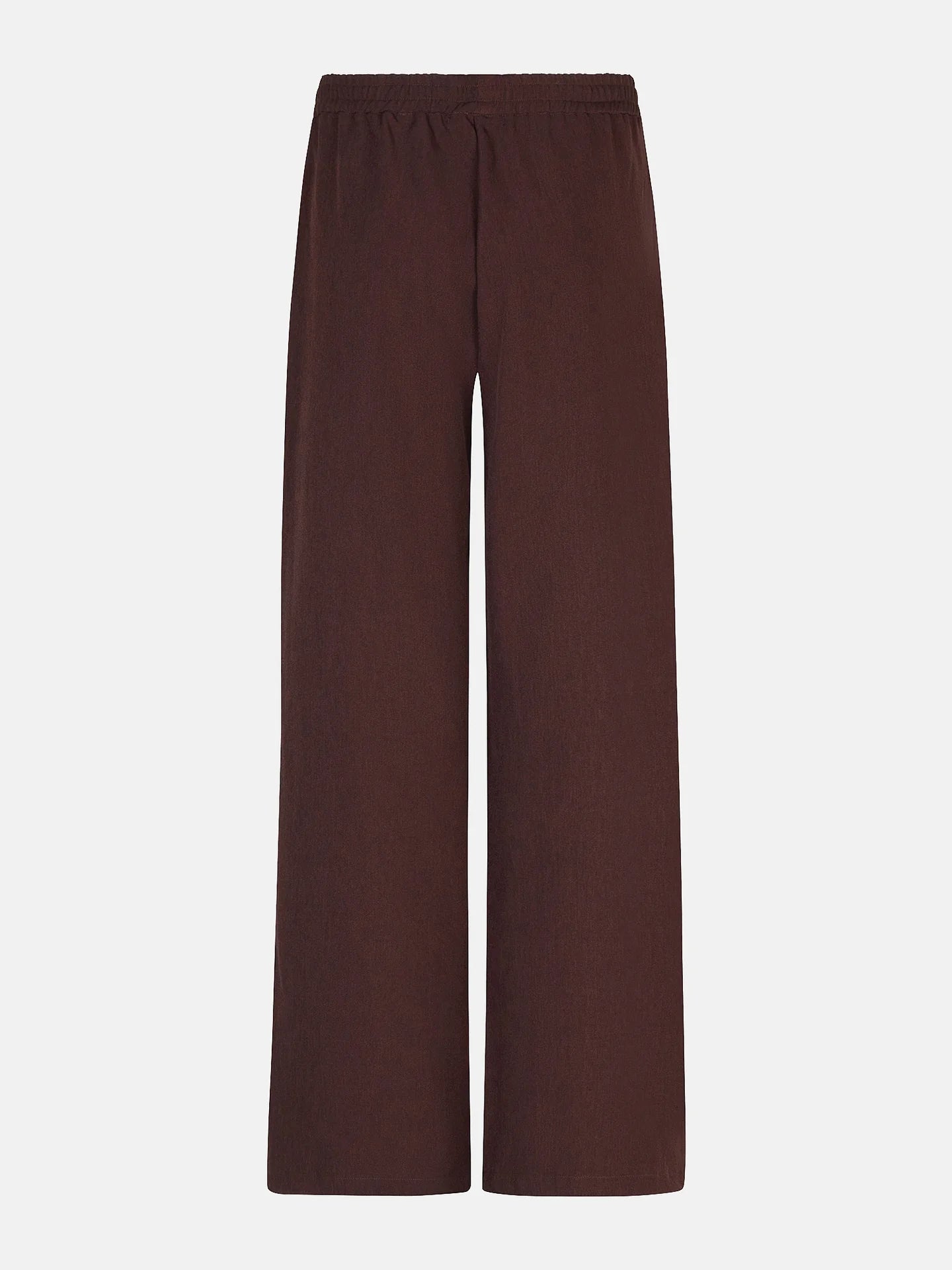 Ydence patalon bruin wide leg model Pants Yade Brown