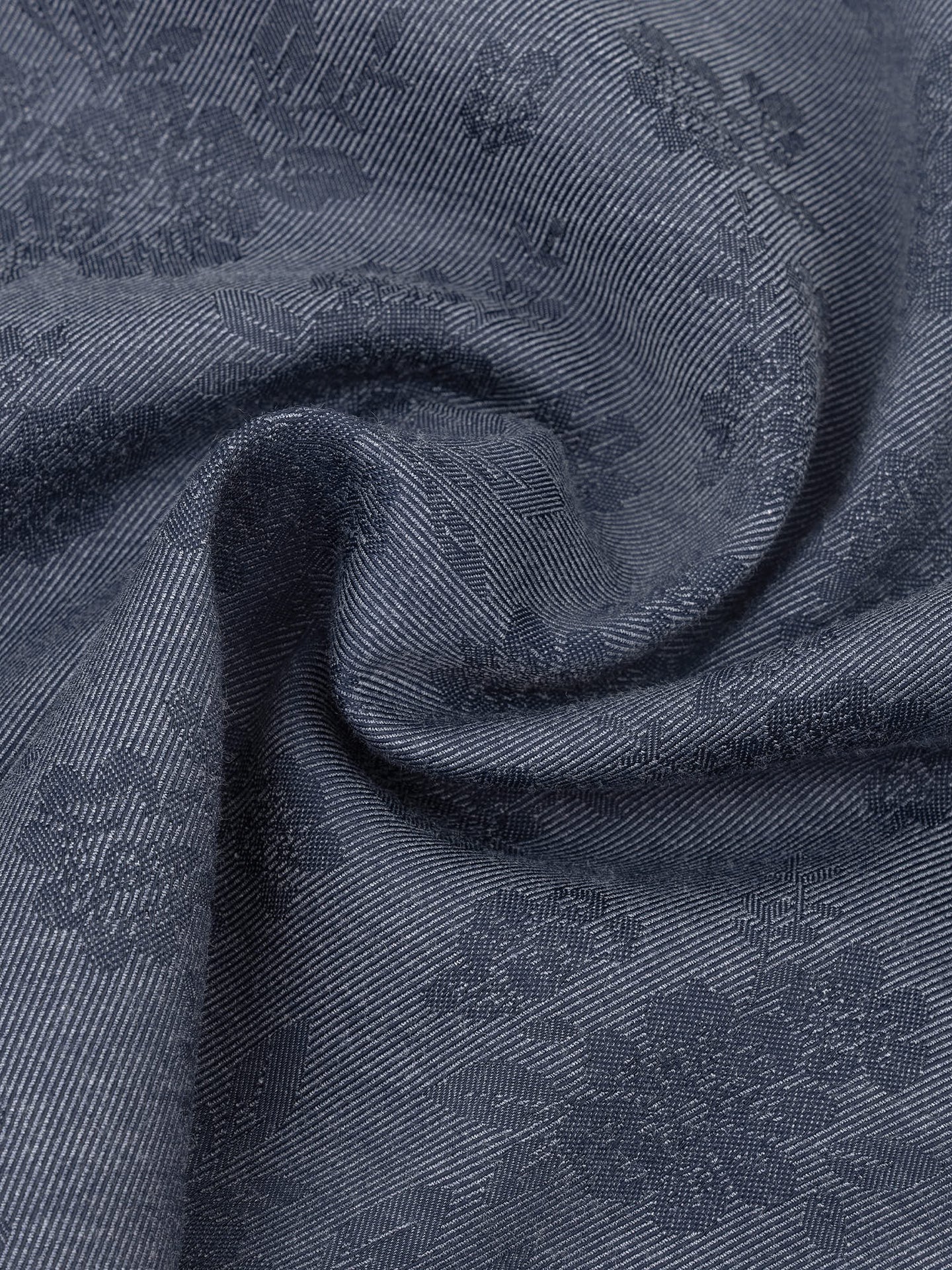 Ydence pantalon blauw met bloemen print model Pants Josca denim flower