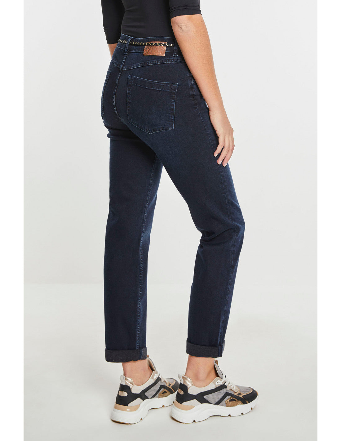 ParaMi jeans donker blauw Daily Denims model Bobby lengte 30 dark shadow