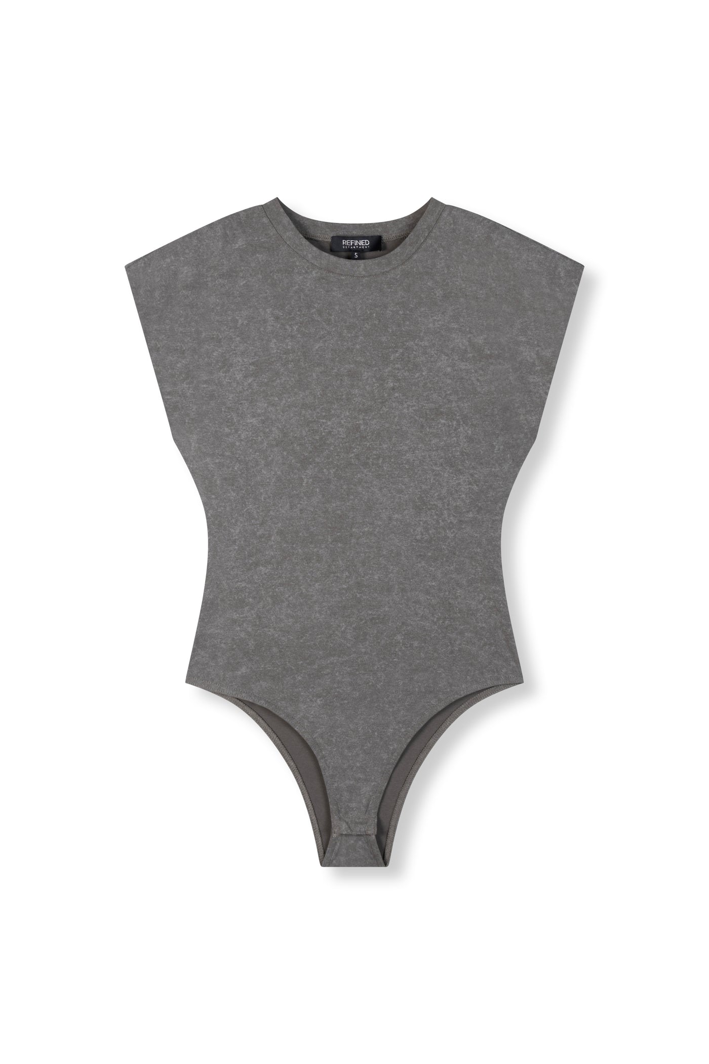 Refined Department grijze body top Ansje anthra
