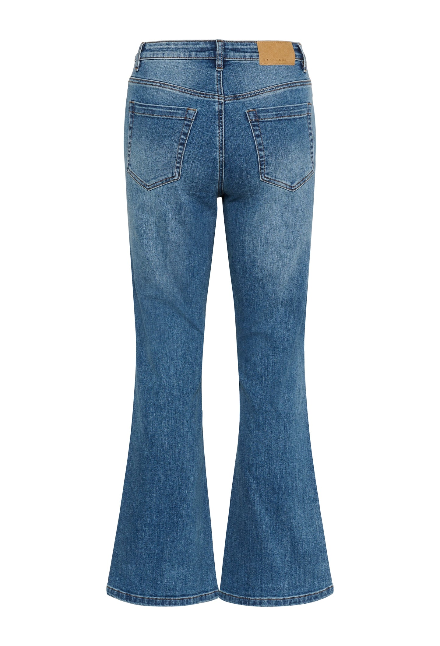 Kaffe jeans medium blue flared fit model KAforest denim