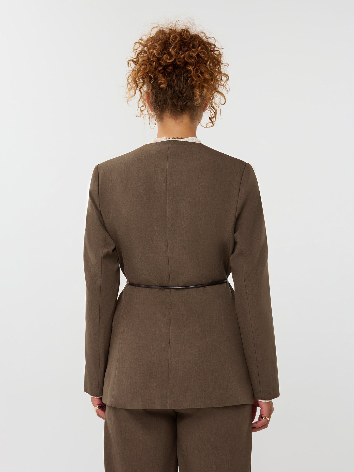 Ydence Blazer Lexie Mud bruin