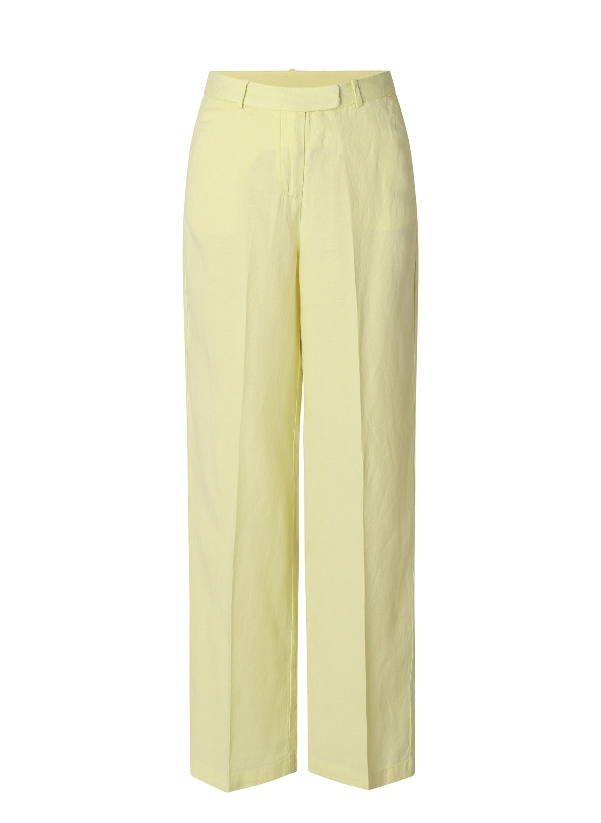 Yest pantalon licht geel model Gilana Essential Pastel Yellow