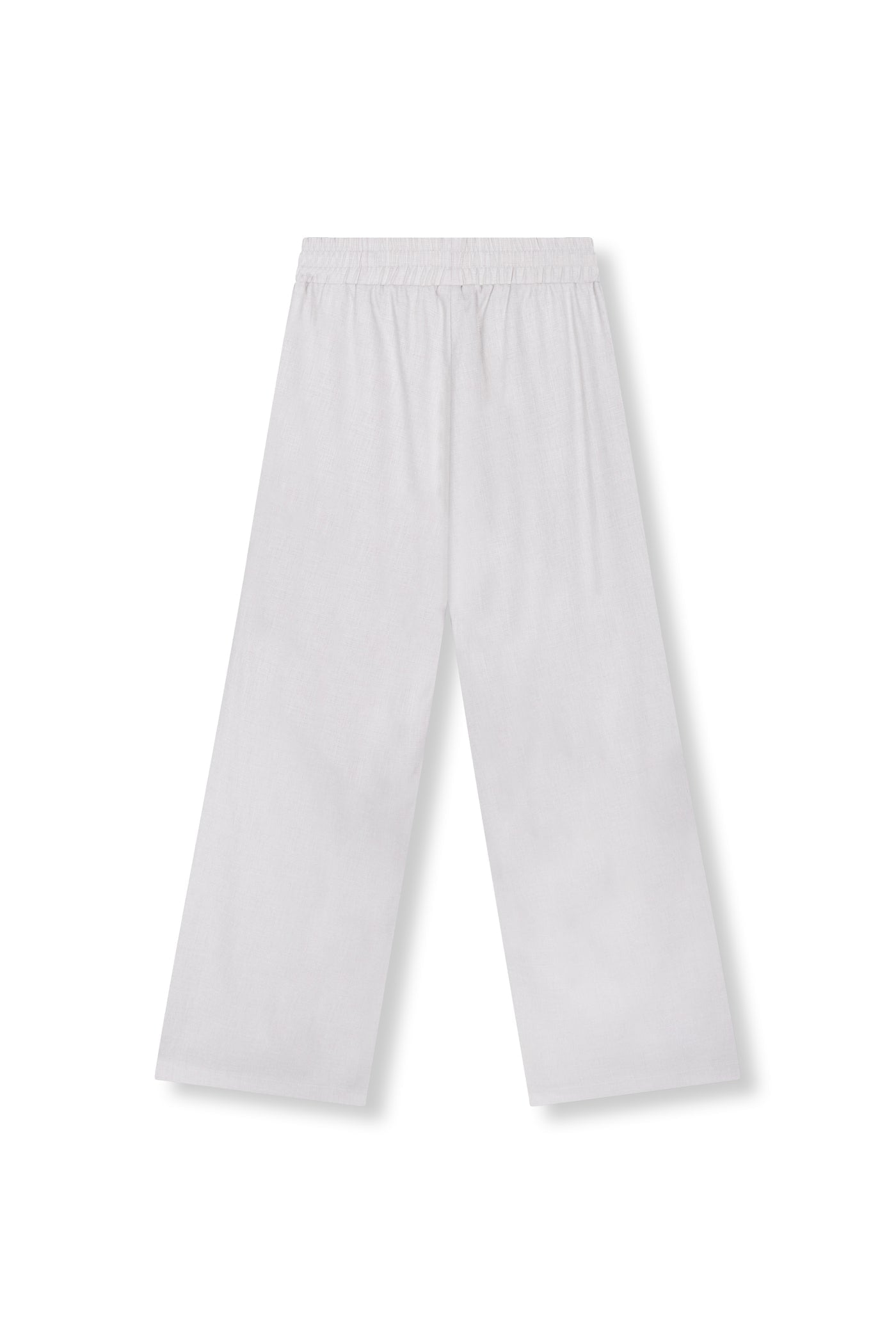 Refined Department pantalon creamy white broek met paarse streep model Tyra pants