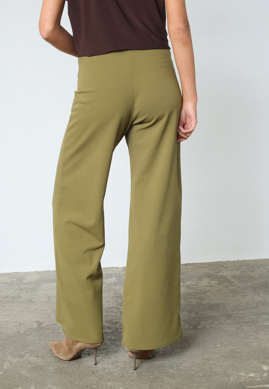 Sisters Point broek groen model Glut martini olive 