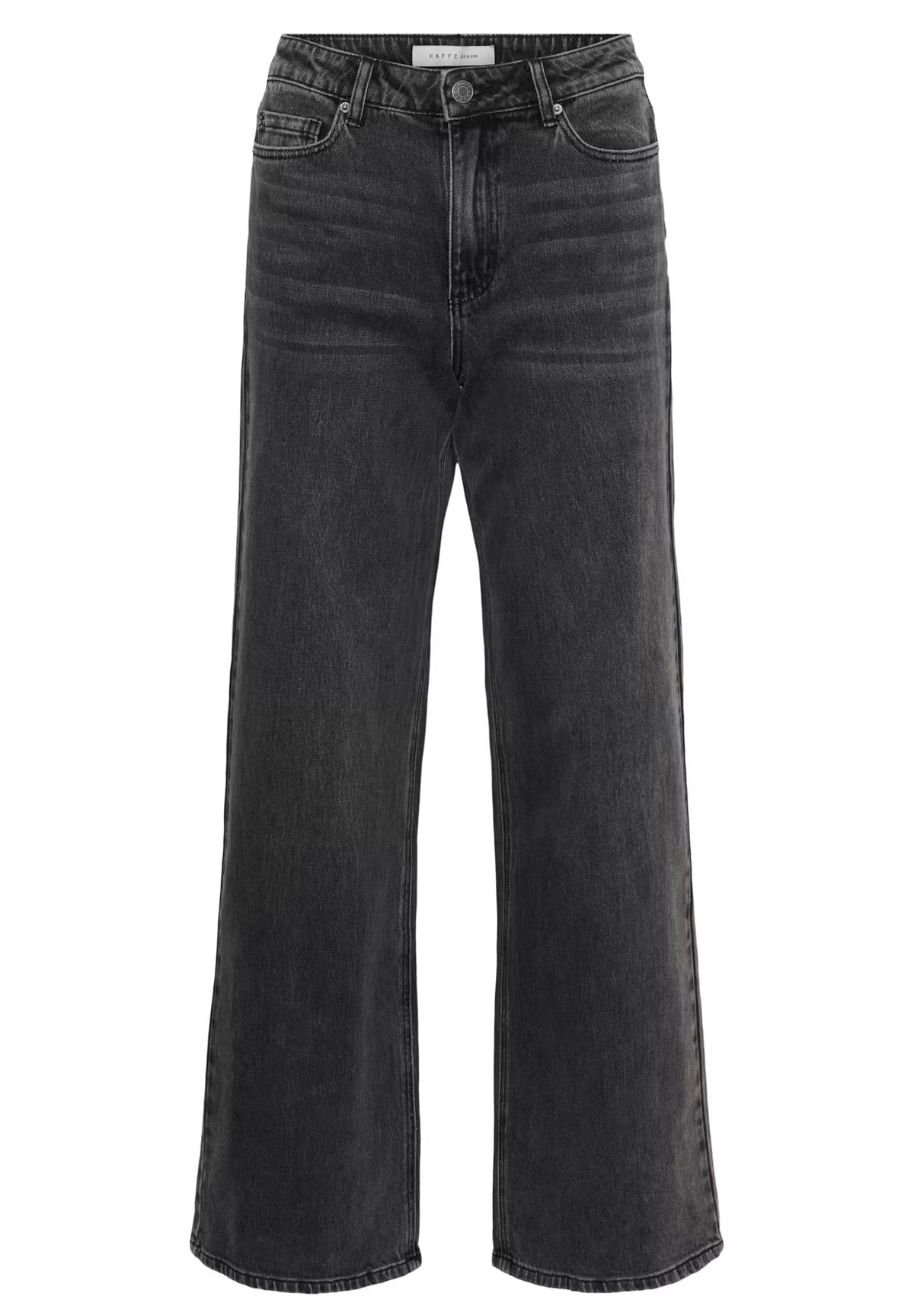 Kaffe jeans grijs lengte 30 KAmeadow Straight grey vintage wash