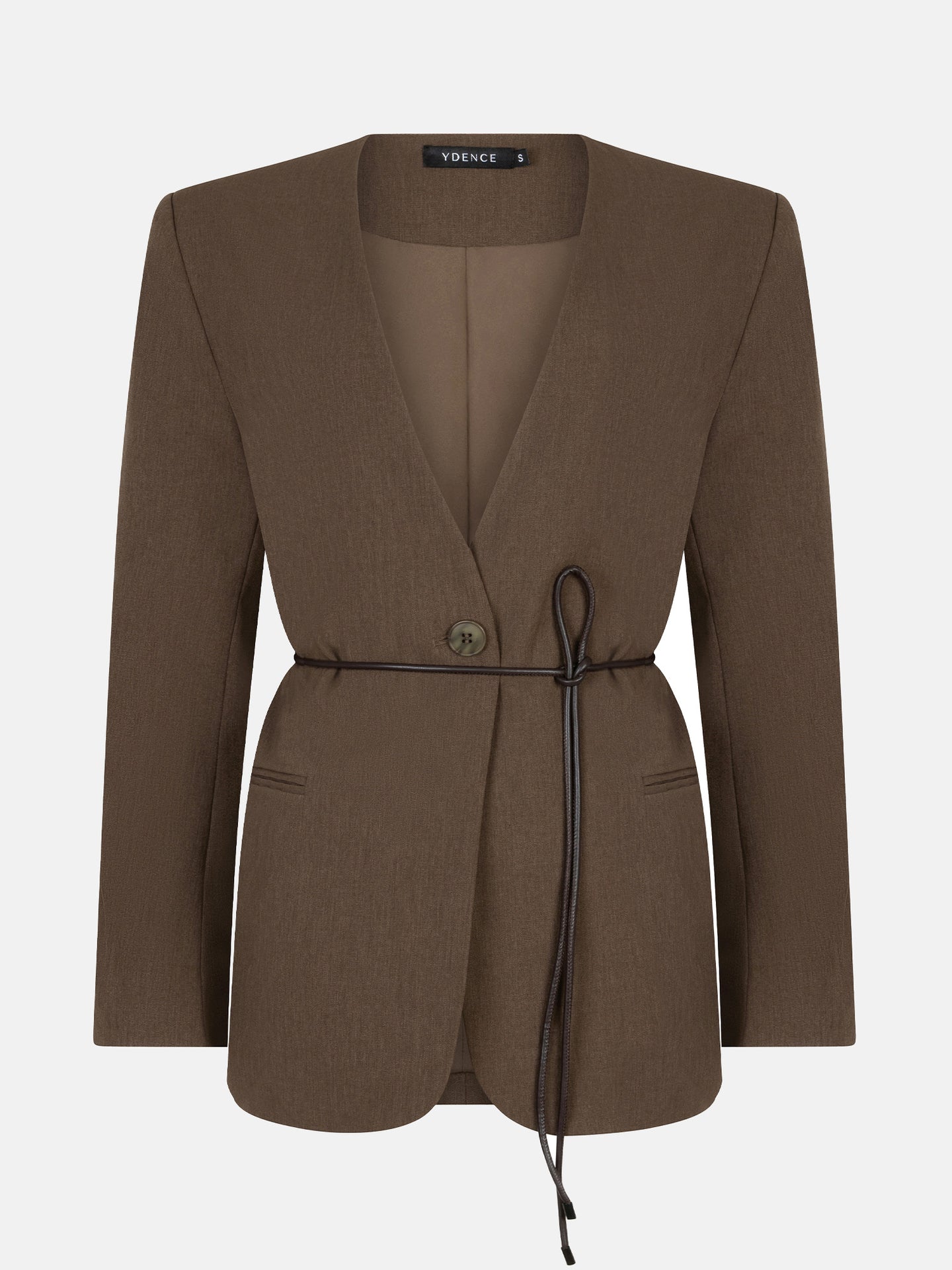 Ydence Blazer Lexie Mud bruin