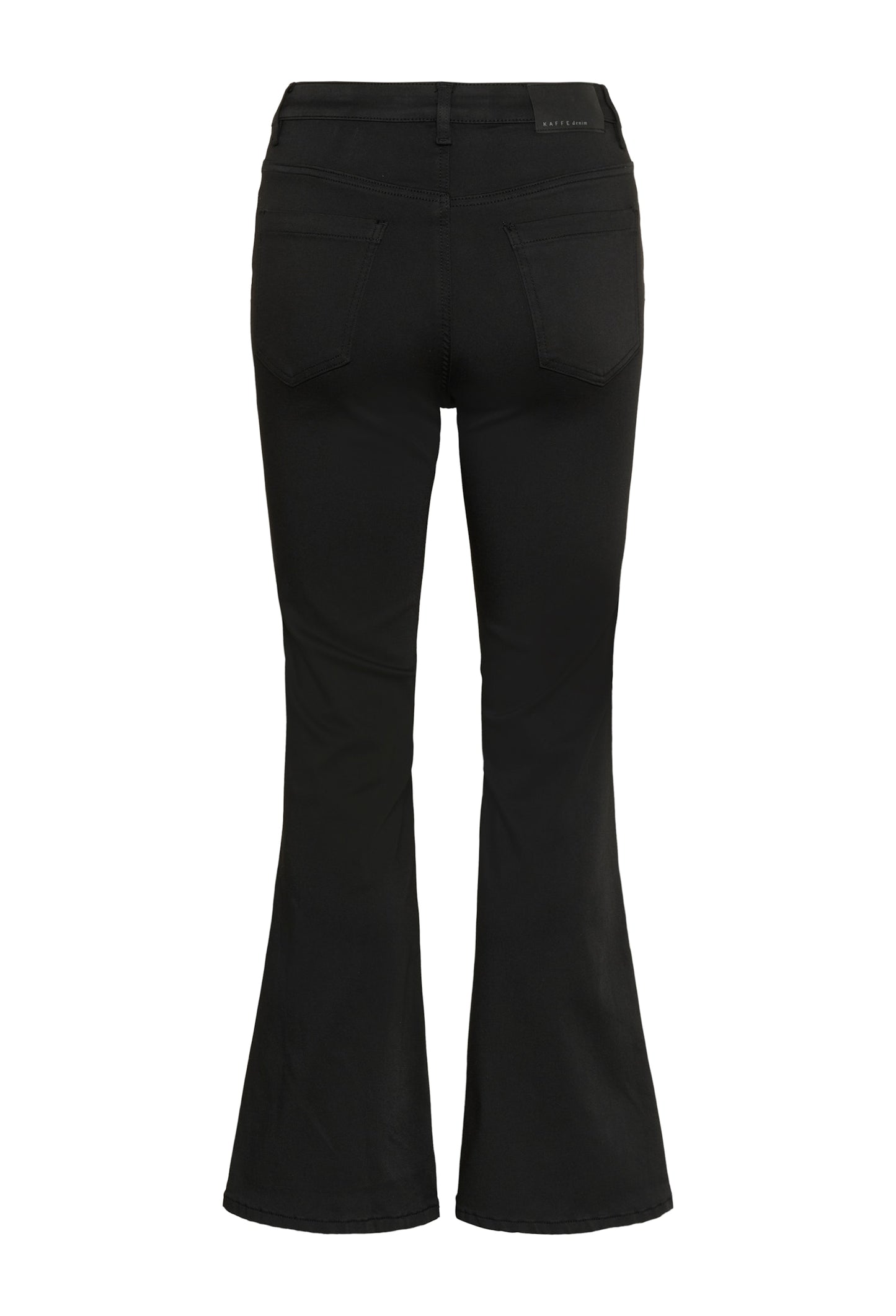 Kaffe jeans zwart flared fit model KAforest black deep
