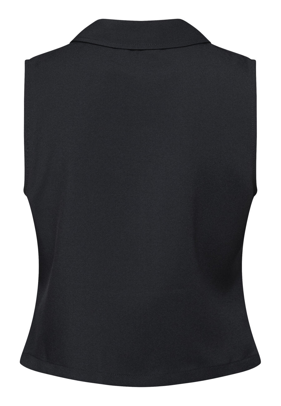 Sisters Point gilet zwart model Guza ve black