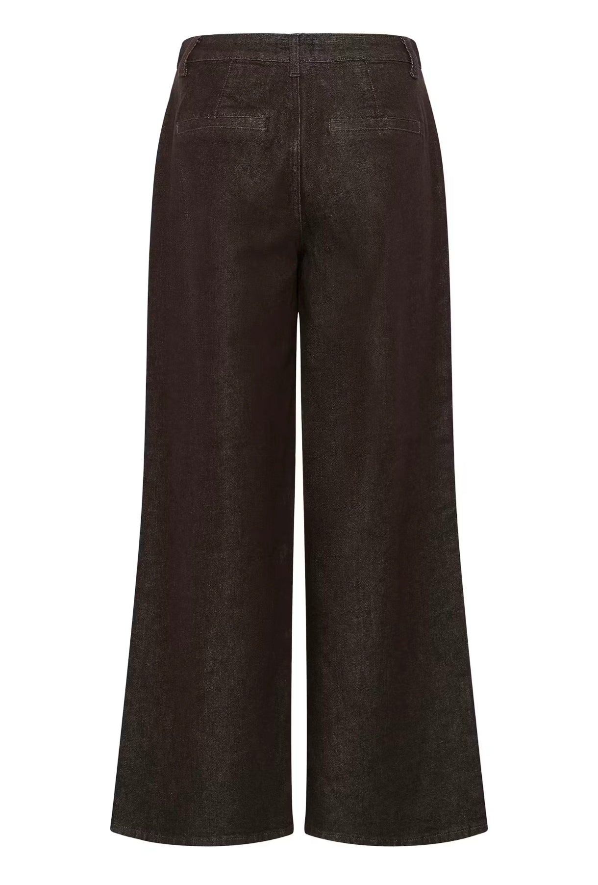 Cream donker bruin gemeleerde jeans wide fit lengte 30 model CRvisti java brown 