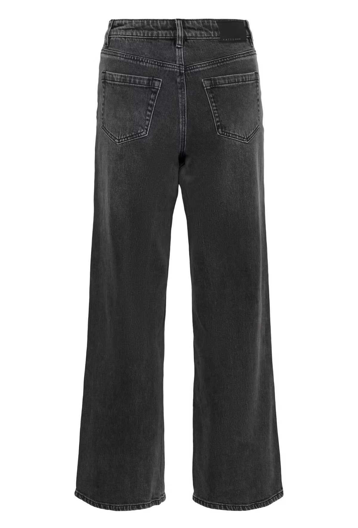 Kaffe jeans grijs lengte 30 KAmeadow Straight grey vintage wash