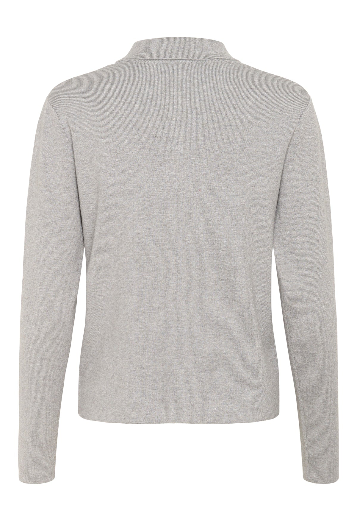 Kaffe vest grijs model KAvisja grey Melange